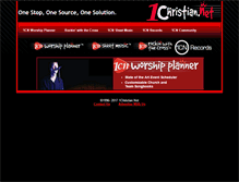 Tablet Screenshot of 1christian.net
